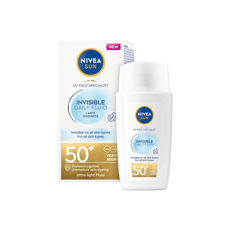 Pleťový krém Specialist Invisible Daily Fluid SPF 50+ Nivea - 40 ml Pleťový krém Specialist Invisible Daily Fluid SPF 50+ Nivea - 40 ml