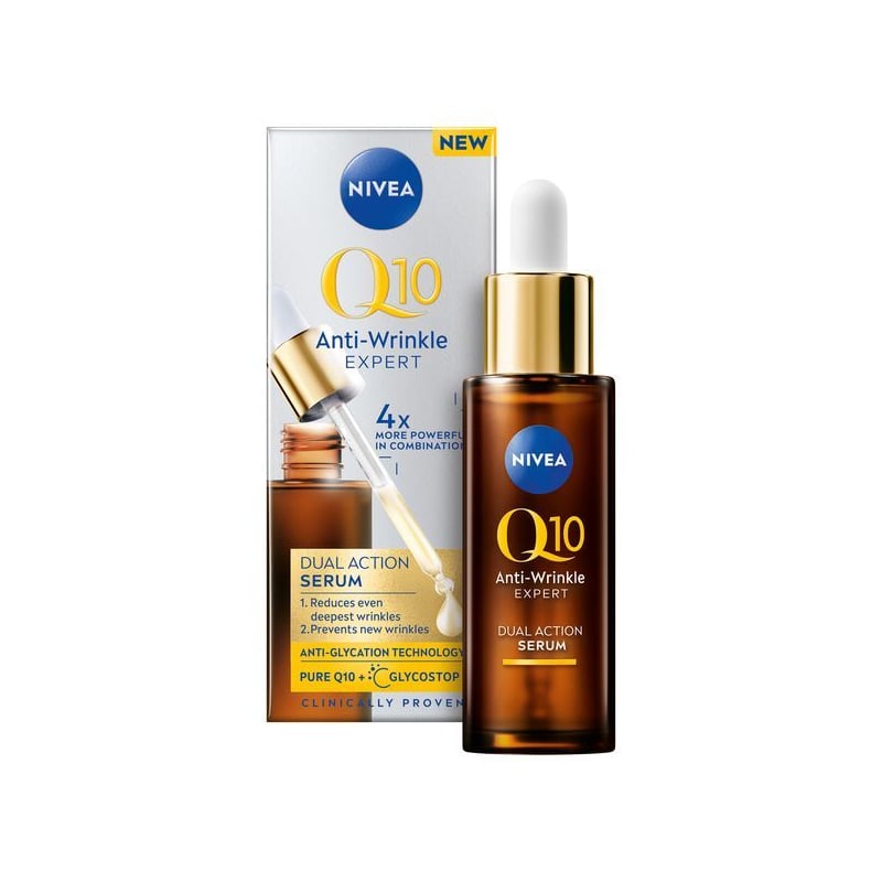 Duální sérum proti vráskám Q10 Anti-Wrinkle Expert (Dual Action Serum) Nivea - 30 ml Duální sérum proti vráskám Q10 Anti-Wrinkle Expert (Dual Action Serum) Nivea - 30 ml