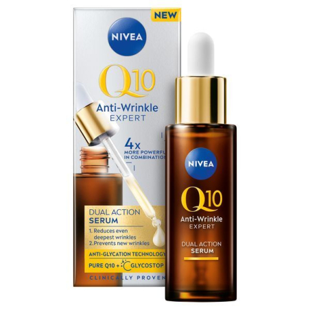 Duální sérum proti vráskám Q10 Anti-Wrinkle Expert (Dual Action Serum) Nivea - 30 ml