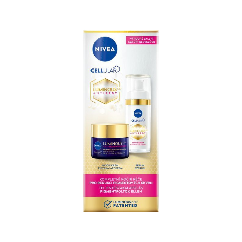 Dárková sada pleťové péče Cellular Luminous Antispot Nivea Dárková sada pleťové péče Cellular Luminous Antispot Nivea