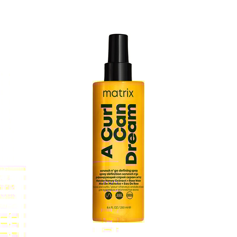 Definující sprej pro kudrnaté a vlnité vlasy A Curl Can Dream (Scrunch n`go Defining Spray) Matrix - 250 ml Definující sprej pro kudrnaté a vlnité vlasy A Curl Can Dream (Scrunch n`go Defining Spray) Matrix - 250 ml