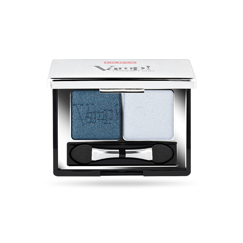 Oční stíny Vamp! (Compact Duo Eyeshadow) PUPA Milano / Odstín: 012 Magnetic Blue - 2,2 g Oční stíny Vamp! (Compact Duo Eyeshadow) PUPA Milano / Odstín: 012 Magnetic Blue - 2,2 g