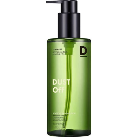 Čisticí olej pro citlivou pleť Super Off Dust Off (Deep Cleansing Moisture Oil) Missha - 305 ml