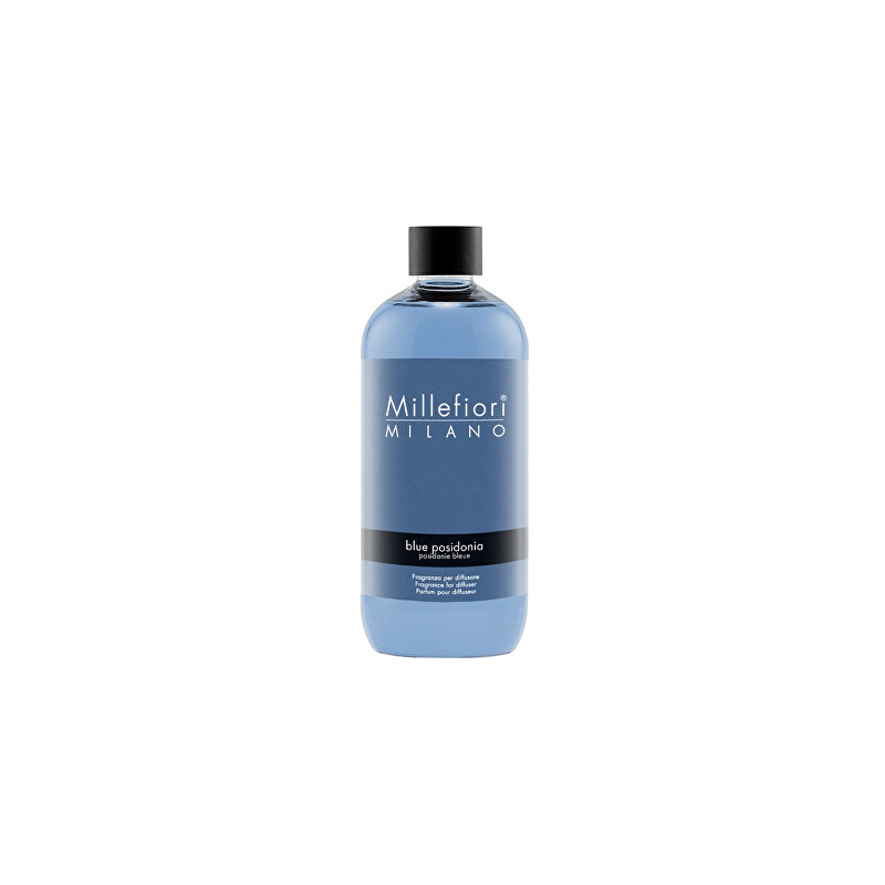 Náhradní náplň do aroma difuzéru Natural Blue Posidonia Millefiori Milano - 250 ml Náhradní náplň do aroma difuzéru Natural Blue Posidonia Millefiori Milano - 250 ml