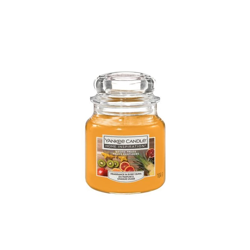 Vonná svíčka Home Inspiration malá Exotic Fruits Yankee Candle - 104 g Vonná svíčka Home Inspiration malá Exotic Fruits Yankee Candle - 104 g