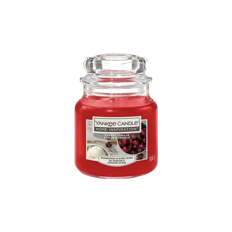 Vonná svíčka Home Inspiration malá Cherry Vanilla Yankee Candle - 104 g Vonná svíčka Home Inspiration malá Cherry Vanilla Yankee Candle - 104 g
