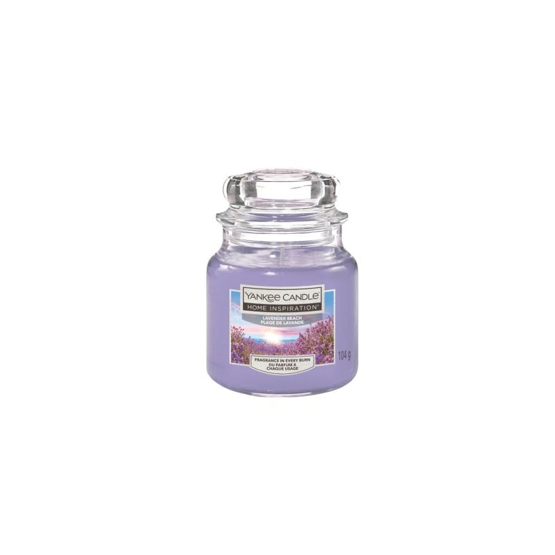 Vonná svíčka Home Inspiration malá Lavender Beach Yankee Candle - 104 g Vonná svíčka Home Inspiration malá Lavender Beach Yankee Candle - 104 g