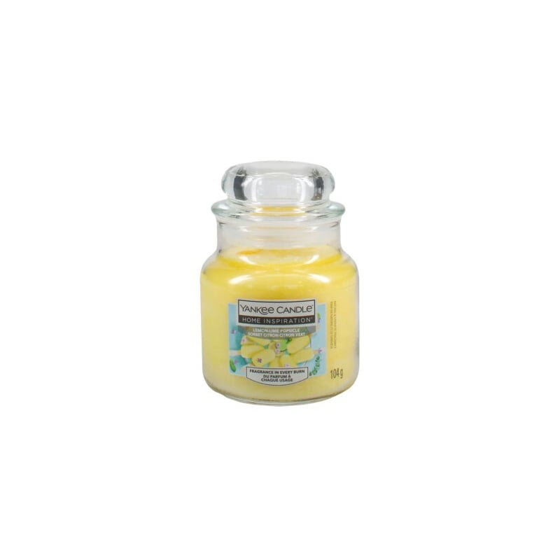 Vonná svíčka Home Inspiration malá Lemon Lime Popsicle Yankee Candle - 104 g Vonná svíčka Home Inspiration malá Lemon Lime Popsicle Yankee Candle - 104 g