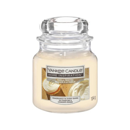 Vonná svíčka Home Inspiration malá Vanilla Frosting Yankee Candle - 104 g
