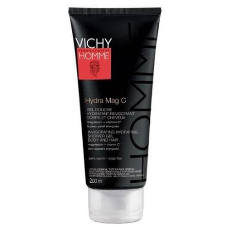 Hydratační sprchový gel Homme Hydra Mag C Vichy - 200 ml