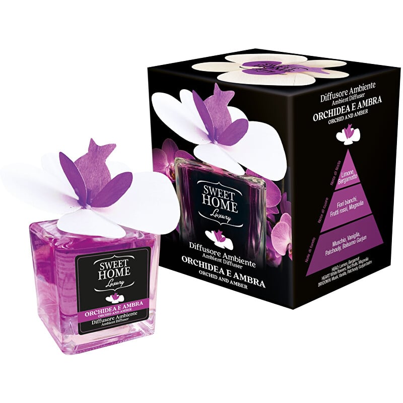 Aroma difuzér Orchid and Amber Sweet Home Collection - 150 ml Aroma difuzér Orchid and Amber Sweet Home Collection - 150 ml