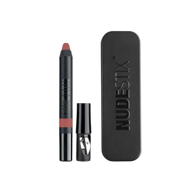 Dlouhotrvající matná rtěnka a tužka na rty (Magnetic Matte Lip Color) Nudestix / Odstín: Boho Dlouhotrvající matná rtěnka a tužka na rty (Magnetic Matte Lip Color) Nudestix / Odstín: Boho