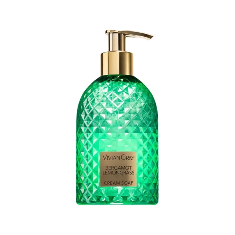 Krémové tekuté mýdlo na ruce Bergamot & Lemongrass (Cream Soap) Vivian Gray - 300 ml Krémové tekuté mýdlo na ruce Bergamot & Lemongrass (Cream Soap) Vivian Gray - 300 ml