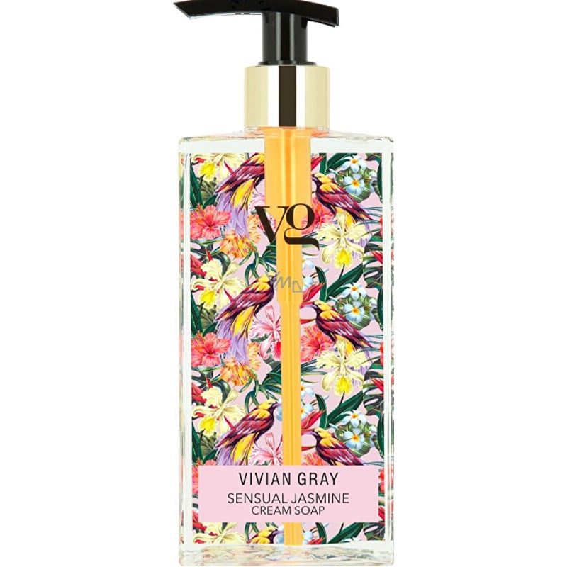 Krémové tekuté mýdlo na ruce Sensual Jasmine (Cream Soap) Vivian Gray - 350 ml Krémové tekuté mýdlo na ruce Sensual Jasmine (Cream Soap) Vivian Gray - 350 ml