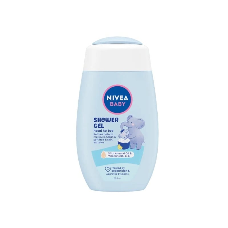 Sprchový gel pro tělo a vlásky Baby (Shower Gel) Nivea - 200 ml Sprchový gel pro tělo a vlásky Baby (Shower Gel) Nivea - 200 ml