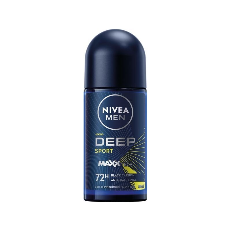 Kuličkový antiperspirant pro muže Men Deep Sport Nivea - 50 ml Kuličkový antiperspirant pro muže Men Deep Sport Nivea - 50 ml