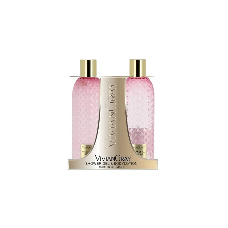 Kosmetická sada White Musc & Ananas (Shower Gel & Body Lotion) Vivian Gray Kosmetická sada White Musc & Ananas (Shower Gel & Body Lotion) Vivian Gray