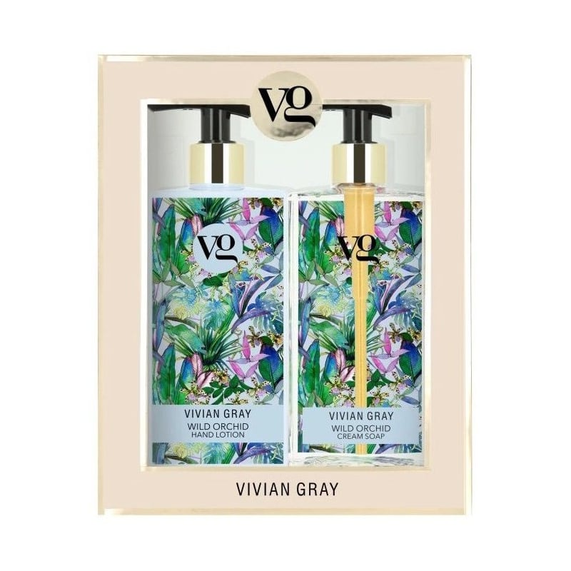 Kosmetická sada Wild Orchid (Cream Soap & Hand Lotion) Vivian Gray
