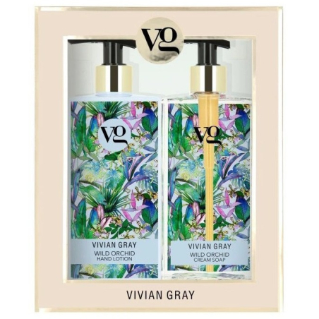 Kosmetická sada Wild Orchid (Cream Soap & Hand Lotion) Vivian Gray