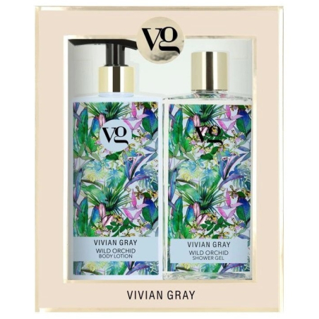 Kosmetická sada Wild Orchid (Shower Gel & Body Lotion) Vivian Gray