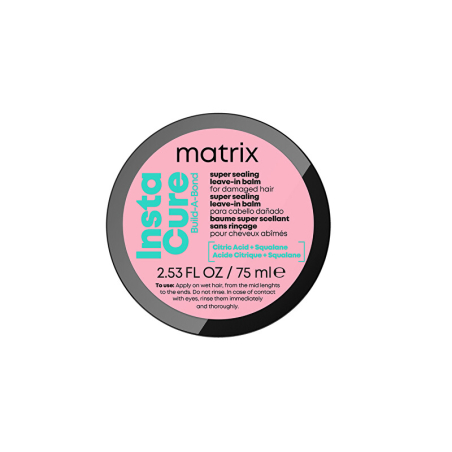 Obnovující balzám pro poškozené vlasy Instacure Build a Bond (Leave In Balm) Matrix - 75 ml