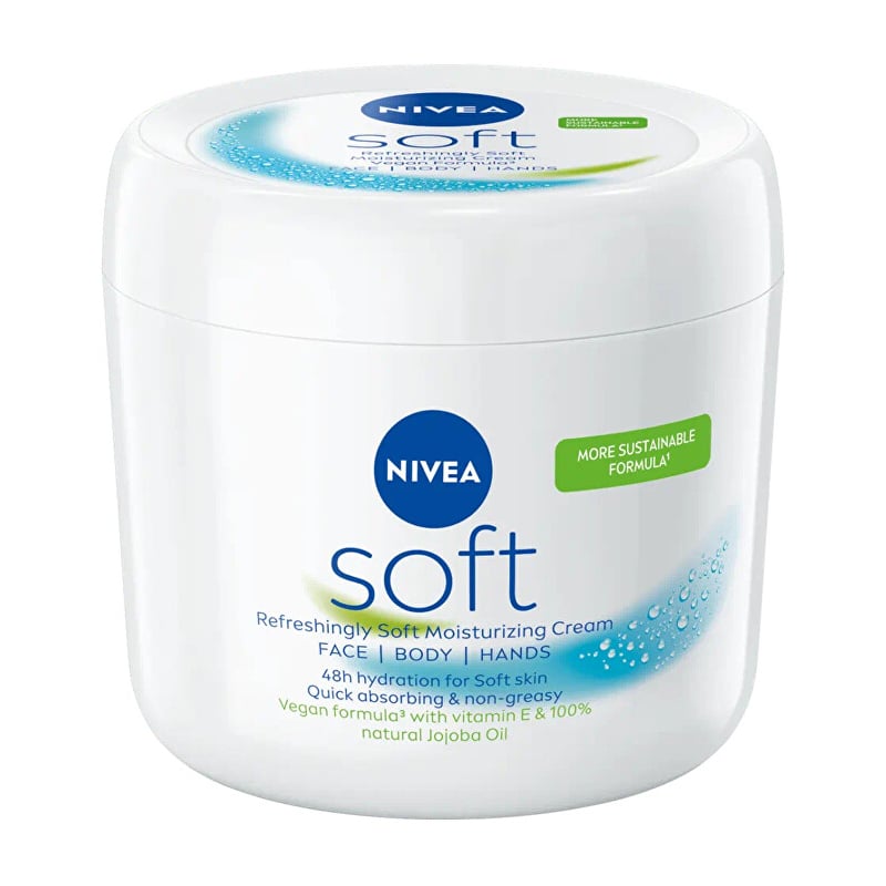 Svěží hydratační krém Soft (Refreshingly Soft Moisturizing Cream) Nivea - 500 ml Svěží hydratační krém Soft (Refreshingly Soft Moisturizing Cream) Nivea - 500 ml