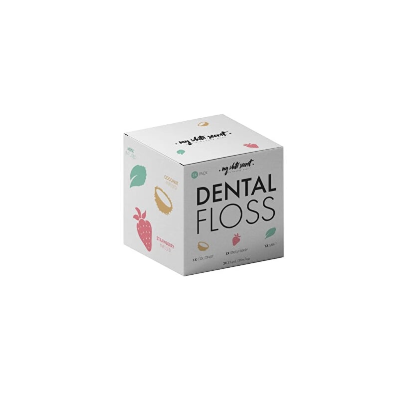 Dentální nit (Dental Floss) My White Secret - 3 ks Dentální nit (Dental Floss) My White Secret - 3 ks