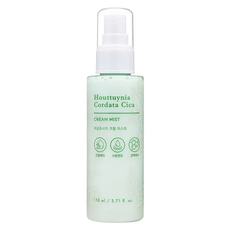 Krémová mlha na podrážděnou pleť Houttuynia Cordata Cica (Cream Mist) Tony Moly - 110 ml Krémová mlha na podrážděnou pleť Houttuynia Cordata Cica (Cream Mist) Tony Moly - 110 ml
