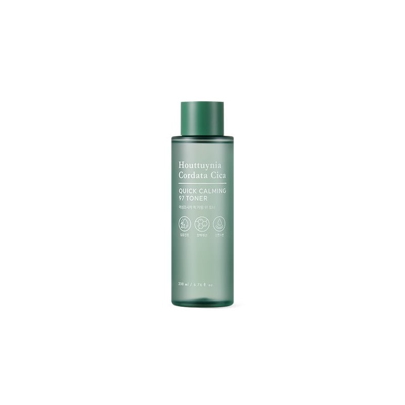 Zklidňující pleťové tonikum Houttuynia Cordata Cica (Quick Calming 97 Toner) Tony Moly - 200 ml Zklidňující pleťové tonikum Houttuynia Cordata Cica (Quick Calming 97 Toner) Tony Moly - 200 ml