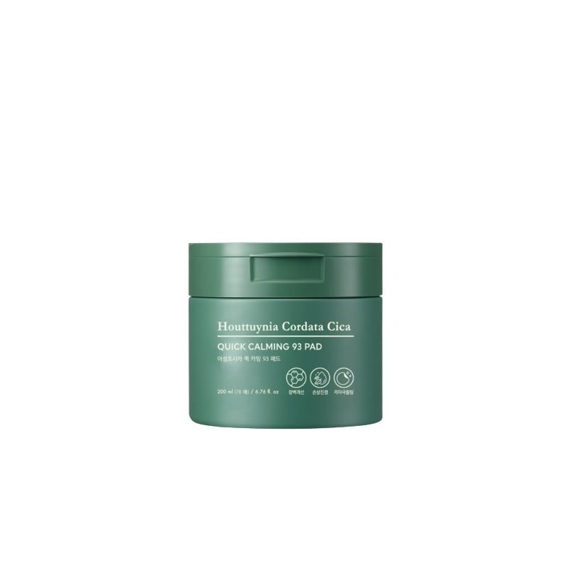 Zklidňující pleťové tampony Houttuynia Cordata Cica (Quick Calming 93 Pad) Tony Moly - 70 ks Zklidňující pleťové tampony Houttuynia Cordata Cica (Quick Calming 93 Pad) Tony Moly - 70 ks