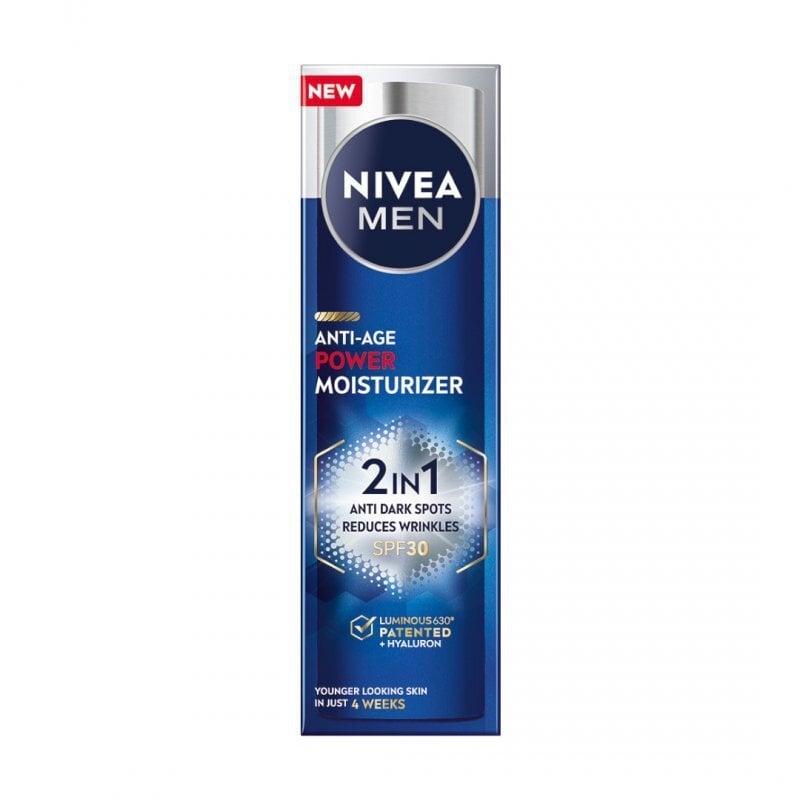 Posilující krém SPF 30 Nivea Men Anti-Age Power (Moisturizer) Nivea - 50 ml Posilující krém SPF 30 Nivea Men Anti-Age Power (Moisturizer) Nivea - 50 ml