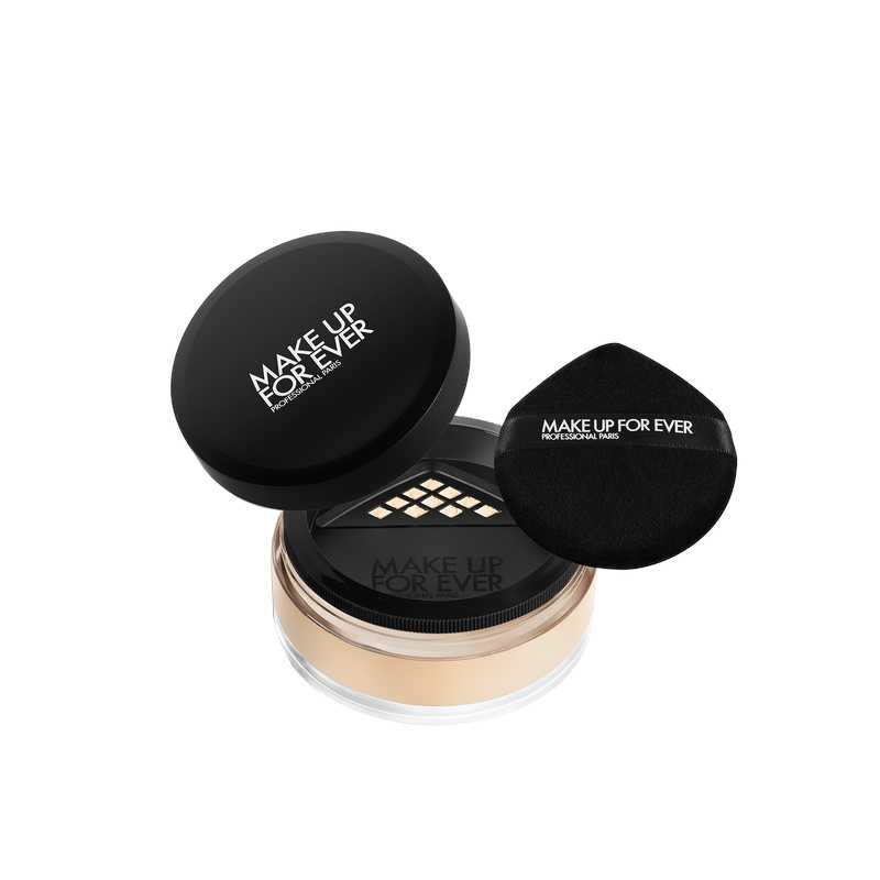 Jemný fixační pudr HD Skin (Setting Powder) Make Up For Ever / Odstín: 0.3 Corrective Mint - 18 g