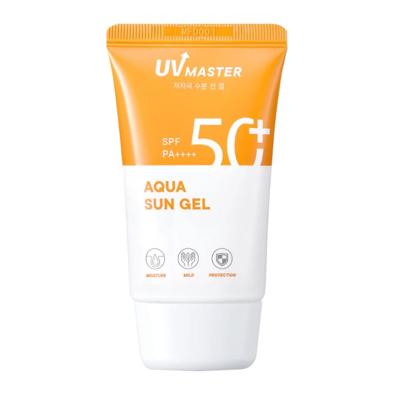 Voděodolný gel na opalování SPF 50 UV Master (Aqua Sun Gel) Tony Moly - 50 ml Voděodolný gel na opalování SPF 50 UV Master (Aqua Sun Gel) Tony Moly - 50 ml