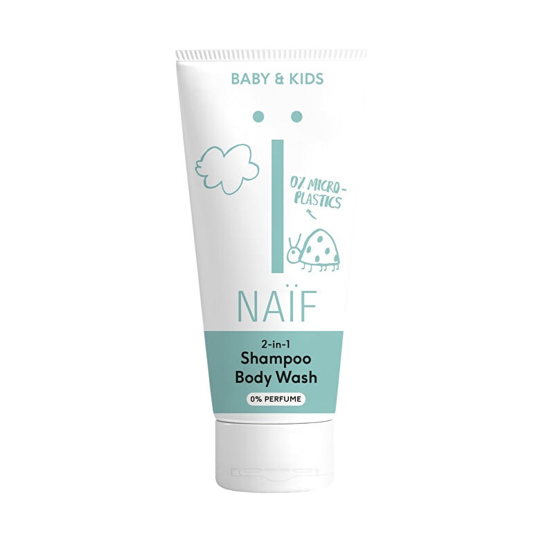 Mycí gel a šampon 2v1 pro děti a miminka (2v1 Shampoo and Body Wash) NAÏF - 200 ml Mycí gel a šampon 2v1 pro děti a miminka (2v1 Shampoo and Body Wash) NAÏF - 200 ml
