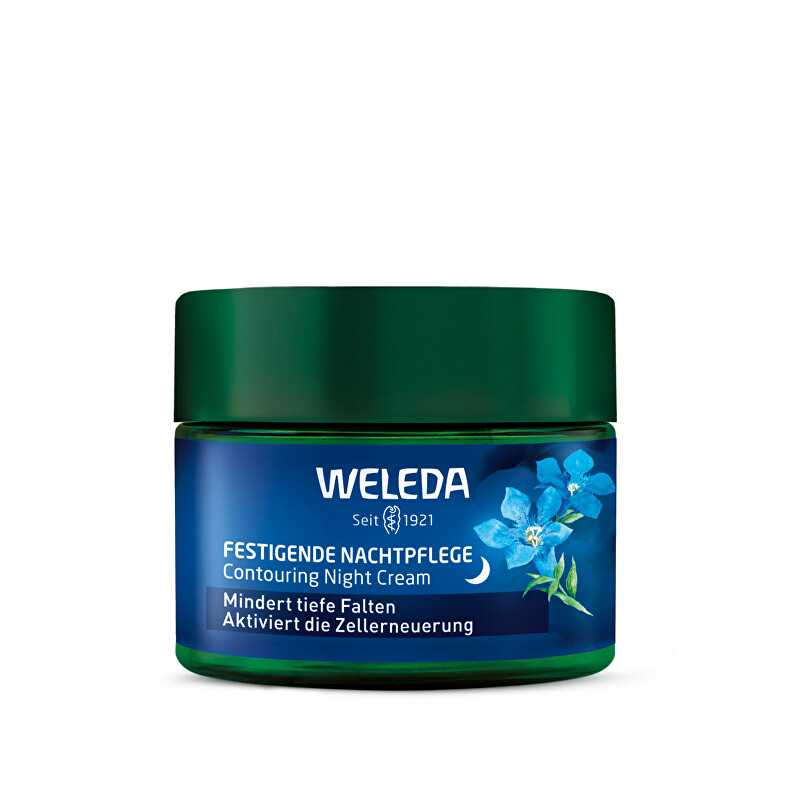 Liftingový noční krém Modrý hořec a Protěž alpská (Contouring Night Cream) Weleda - 40 ml Liftingový noční krém Modrý hořec a Protěž alpská (Contouring Night Cream) Weleda - 40 ml