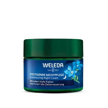 Liftingový noční krém Modrý hořec a Protěž alpská (Contouring Night Cream) Weleda - 40 ml