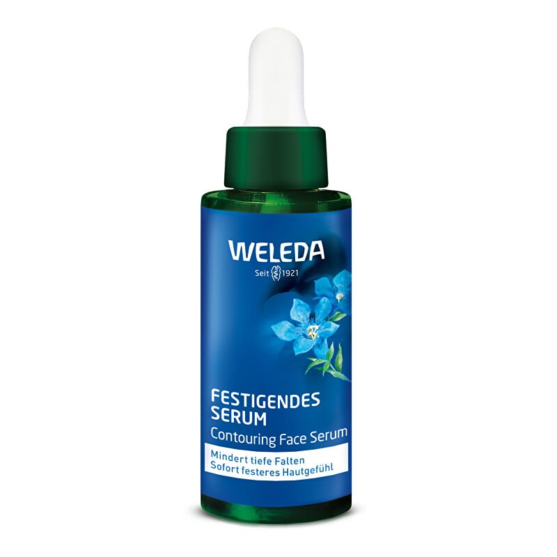 Liftingové pleťové sérum Modrý hořec a Protěž alpská (Contouring Face Serum) Weleda - 30 ml Liftingové pleťové sérum Modrý hořec a Protěž alpská (Contouring Face Serum) Weleda - 30 ml