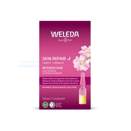 7 denní intenzivní kúra Divoká růže Skin Repair (Intensive Treatment) 7 x Weleda - 0,8 ml