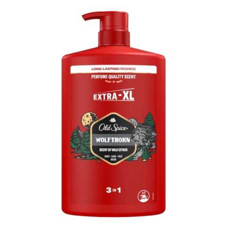 Sprchový gel pro muže WolfThorn (Body-Hair-Face Wash) Old Spice - 1000 ml