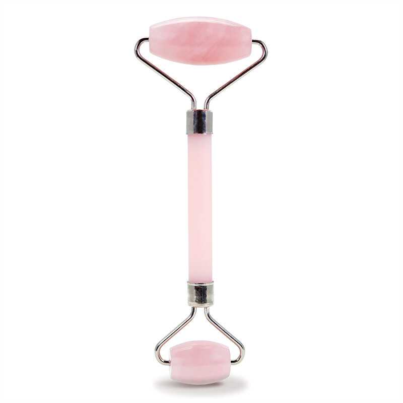 Váleček na kontury obličeje / růženín (Rose Quartz Facial Roller) PlumBeauty Váleček na kontury obličeje / růženín (Rose Quartz Facial Roller) PlumBeauty