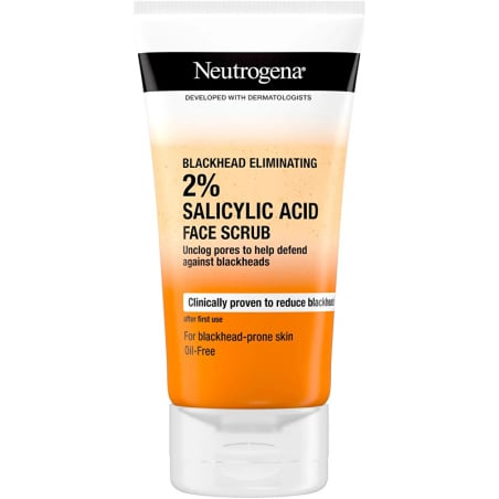 Pleťový peeling proti černým tečkám Salicylic Acid (Face Scrub) Neutrogena - 150 ml