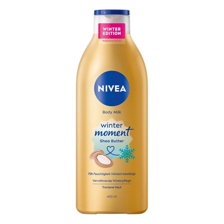 Hydratační tělové mléko s bambuckým máslem Winter Moment (Body Milk) Nivea - 400 ml