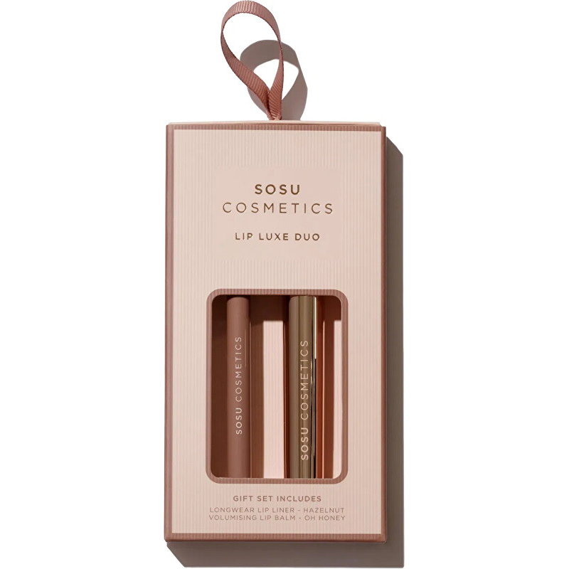Dárková sada dekorativní kosmetiky Lip Luxe Duo Nude SOSU Cosmetics Dárková sada dekorativní kosmetiky Lip Luxe Duo Nude SOSU Cosmetics