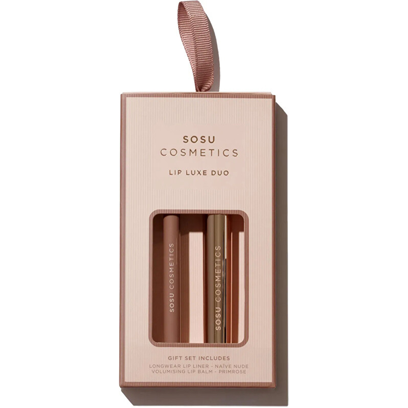 Dárková sada dekorativní kosmetiky Lip Luxe Duo Pink SOSU Cosmetics Dárková sada dekorativní kosmetiky Lip Luxe Duo Pink SOSU Cosmetics