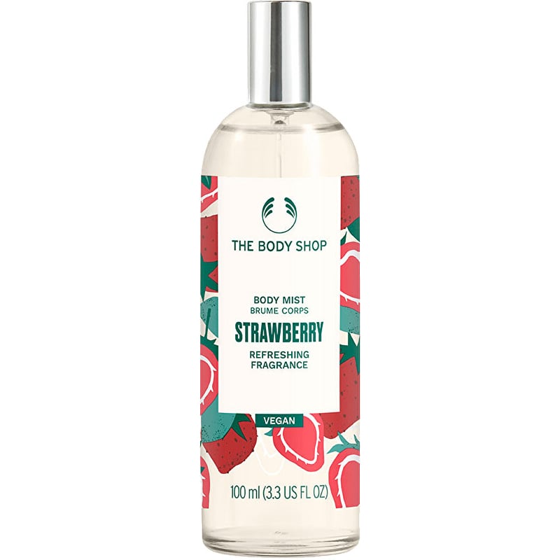 Tělový sprej Strawberry (Body Mist) The Body Shop - 100 ml Tělový sprej Strawberry (Body Mist) The Body Shop - 100 ml