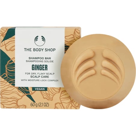 Tuhý šampon pro suchou pokožku hlavy Ginger (Shampoo Bar) The Body Shop - 60 g