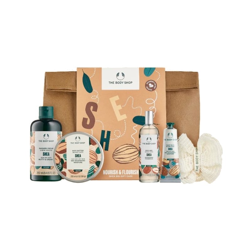 Dárková sada tělové péče Shea G4 Medium The Body Shop Dárková sada tělové péče Shea G4 Medium The Body Shop