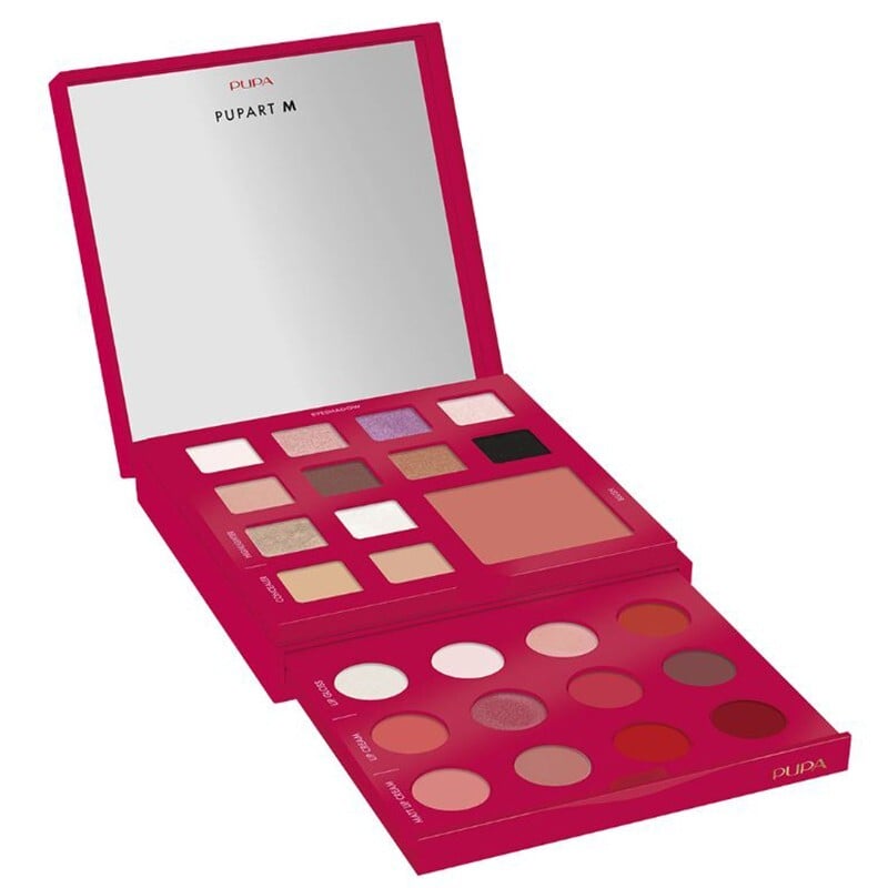 Paletka na tvář Pupart Red Blue (Palette) PUPA Milano - 18,8 g