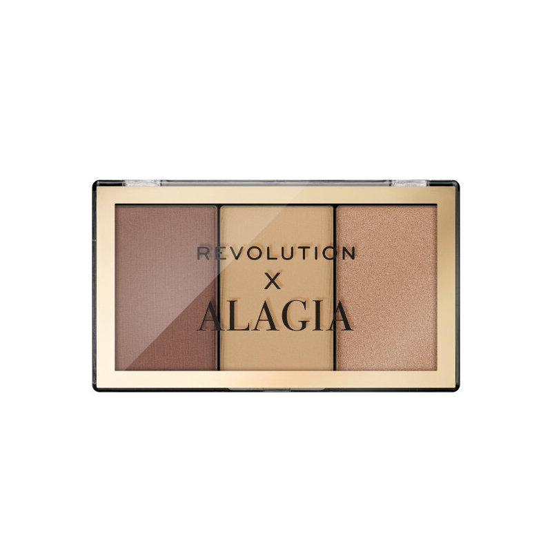 Konturovací paletka x Alagia (Face Like Alagia Highlight & Bronze Palette) Revolution - 7,5 g Konturovací paletka x Alagia (Face Like Alagia Highlight & Bronze Palette) Revolution - 7,5 g