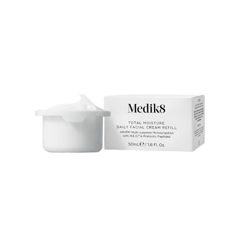 Náplň do hydratačního pleťového krému Total Moisture (Daily Facial Cream Refill) Medik8 - 50 ml Náplň do hydratačního pleťového krému Total Moisture (Daily Facial Cream Refill) Medik8 - 50 ml